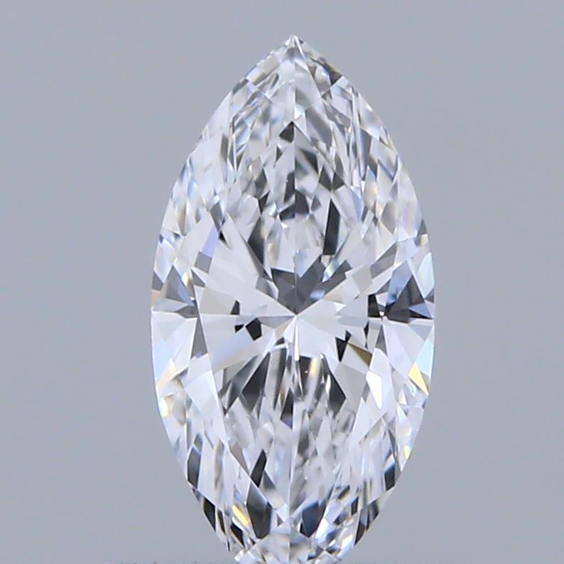 Diamante Naturale Taglio Marquise 0.5ct VG/EX D VS1 - GIA - 8.17x4.09x2.58mm