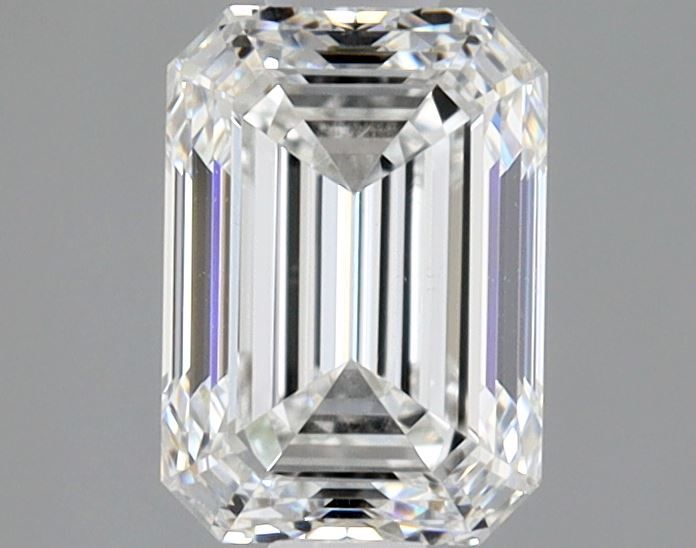 Diamante Naturale Taglio Smeraldo 0.7ct VG/VG F VS2 - GIA - 5.75x4.08x2.87mm