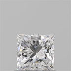 Diamante Naturale Taglio Princess 0.63ct VG/EX D VVS2 - GIA - 4.71x4.71x3.4mm