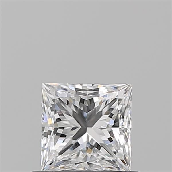 Diamante Naturale Taglio Princess 0.63ct VG/EX D VVS2 - GIA - 4.71x4.71x3.4mm