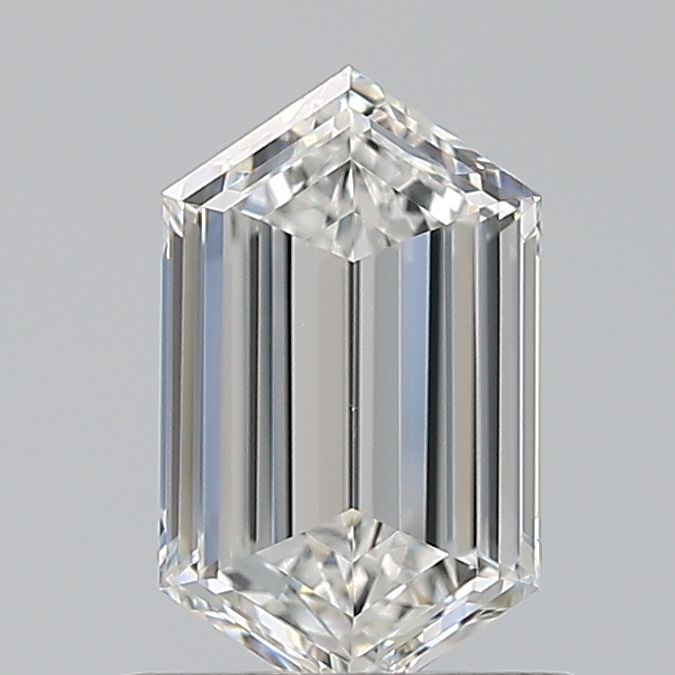 Diamante Naturale Taglio Esagonale 0.7ct EX/EX G VVS2 - GIA - 7.65x4.48x2.34mm