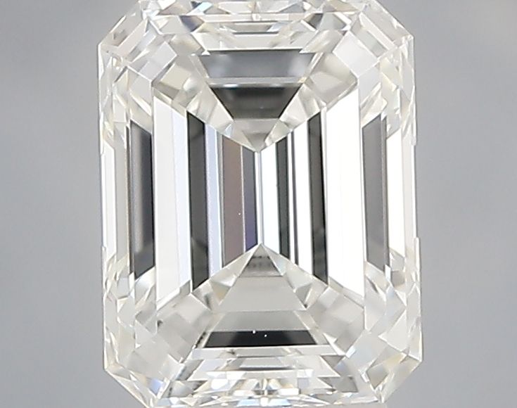 Diamante Naturale Taglio Smeraldo 0.7ct VG/EX E VVS2 - IGI - 5.63x4.34x3.01mm