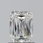 Diamante Naturale Taglio Radiant 0.9ct EX/EX G FL - GIA - 6.47x4.62x3.06mm