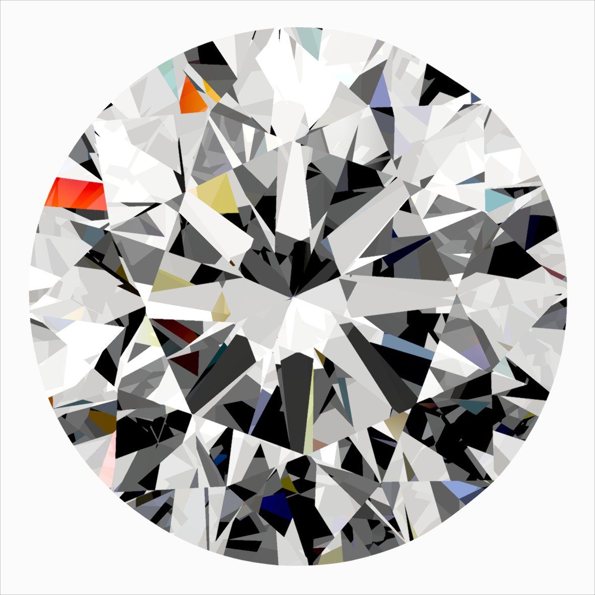 Diamante Naturale Taglio Brillante 0.3ct VG/EX/EX H VS1 - IGI - 4.19x4.23x2.69mm