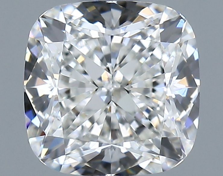 Diamante Taglio Cushion Brillante 0.93ct EX/EX H VVS2 - GIA - 5.43x5.42x3.63mm