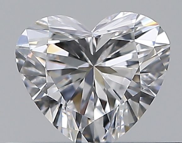 Diamante Naturale Taglio Cuore 0.37ct VG/EX D VVS2 - GIA - 4.53x5.04x2.8mm