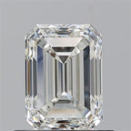 Diamante Naturale Taglio Smeraldo 0.93ct VG/VG I VVS1 - GIA - 6.35x4.58x3.2mm