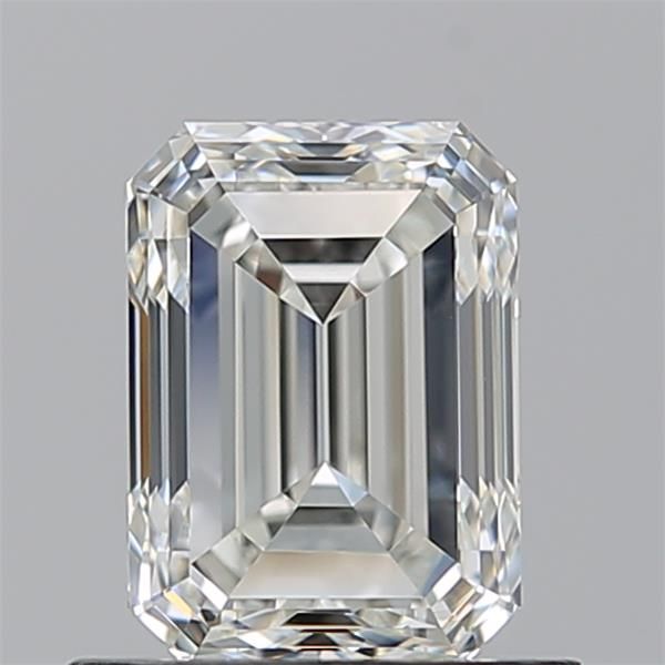 Diamante Naturale Taglio Smeraldo 0.93ct VG/VG I VVS1 - GIA - 6.35x4.58x3.2mm