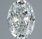 Diamante Naturale Taglio Ovale 1.18ct EX/EX F VVS1 - GIA - 8.01x5.73x3.65mm