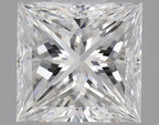 Diamante Naturale Taglio Princess 0.5ct VG/EX F VVS1 - GIA - 4.52x4.36x3.21mm
