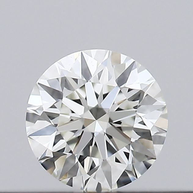 Diamante Naturale Taglio Brillante 0.15ct 3EX J VVS1 - GIA - 3.4x3.42x2.14mm
