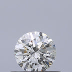 Diamante Naturale Taglio Brillante 0.42ct EX/VG/EX I VVS1 - GIA - 4.77x4.8x3.0mm