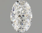 Diamante Naturale Taglio Ovale 1.01ct EX/EX F VS2 - GIA - 8.1x5.36x3.48mm