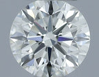 Diamante Taglio Brillante 0.5ct EX/VG/EX J VVS2 - IGI - 4.99x5.03x3.16mm