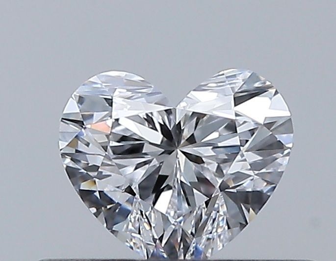 Diamante Naturale Taglio Cuore 0.3ct EX/EX D VVS2 - GIA - 4.07x4.68x2.7mm