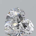 Diamante Naturale Taglio Cuore 0.82ct VG/EX F VS1 - GIA - 5.78x6.43x3.75mm
