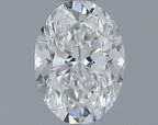 Diamante Naturale Taglio Ovale 0.4ct VG/EX G VS2 - GIA - 5.62x4.05x2.65mm