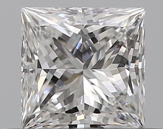 Diamante Naturale Taglio Princess 0.4ct G/EX E VS1 - GIA - 4.14x4.13x2.77mm