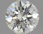 Diamante Taglio Brillante 0.23ct EX/VG/EX J VVS2 - GIA - 3.92x3.94x2.44mm