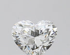 Diamante Naturale Taglio Cuore 0.71ct EX/EX E VS1 - IGI - 5.3x6.21x3.7mm