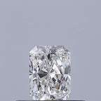 Diamante Naturale Taglio Radiant 0.3ct VG/VG D VVS2 - GIA - 4.6x3.38x2.31mm