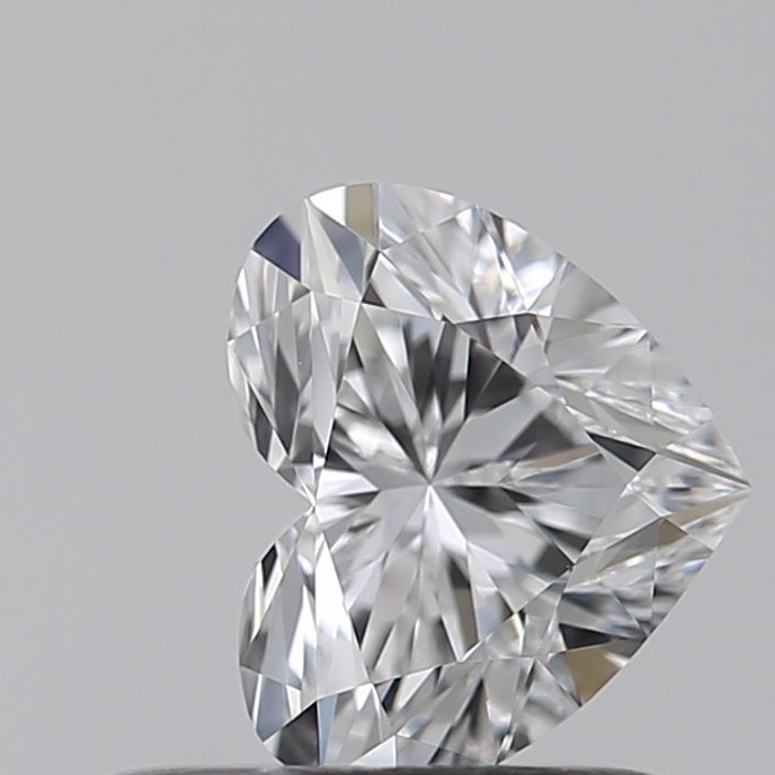 Diamante Naturale Taglio Cuore 0.58ct VG/EX D IF - GIA - 4.9x5.8x3.49mm