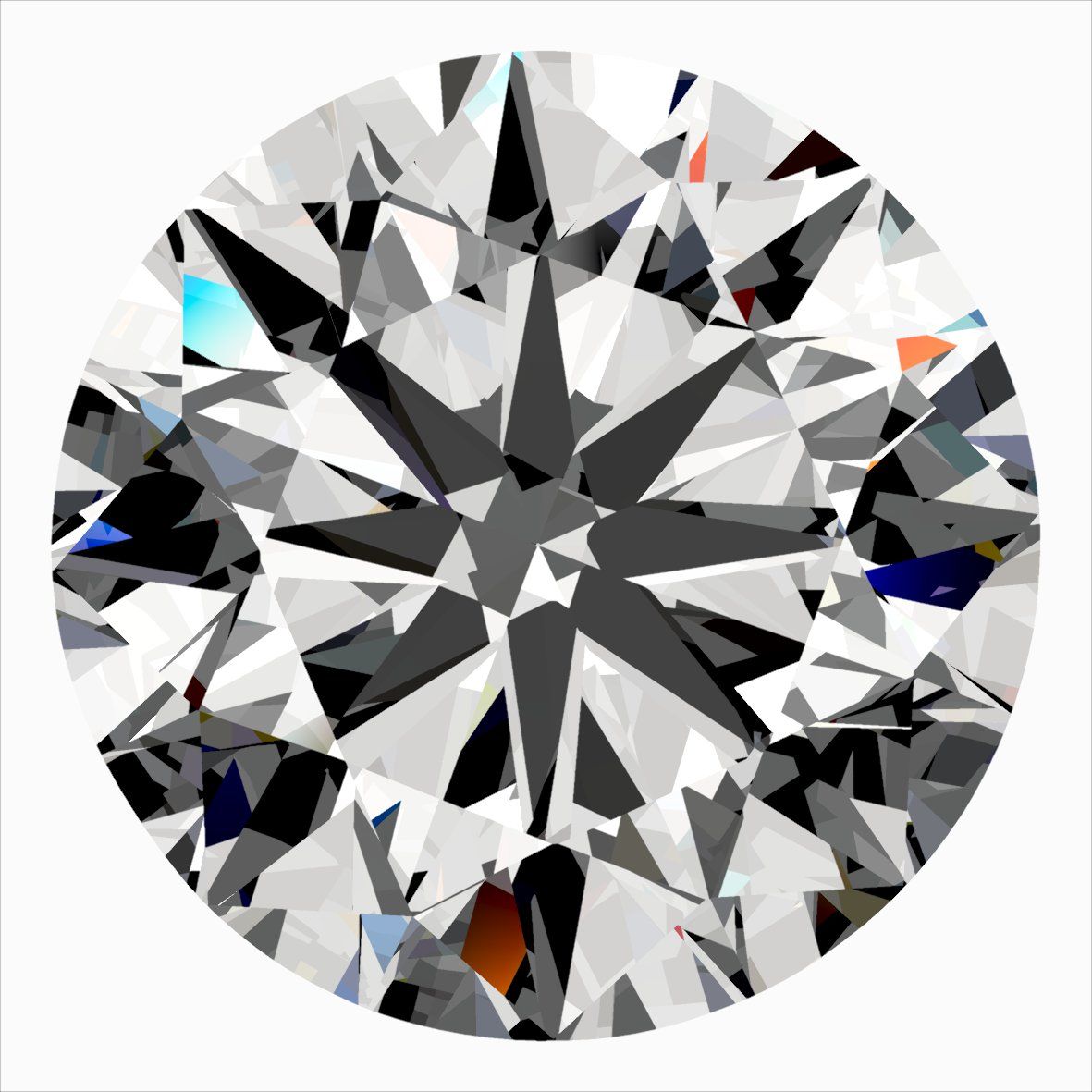 Diamante Naturale Taglio Brillante 0.3ct VG/EX/EX G VS1 - IGI - 4.21x4.25x2.62mm