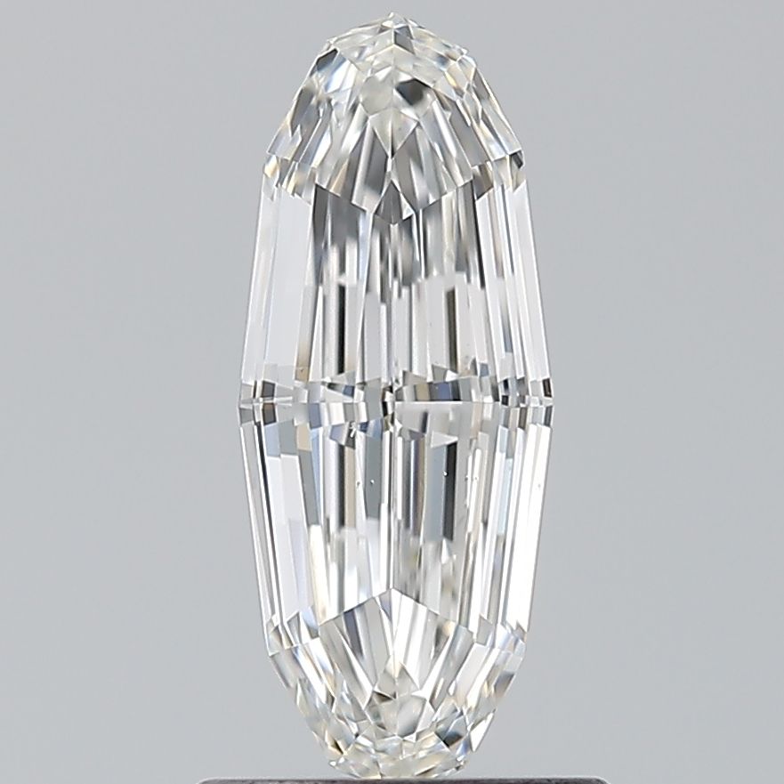 Diamante Naturale Taglio Ovale 0.9ct VG/EX G VS2 - GIA - 10.39x4.16x2.55mm