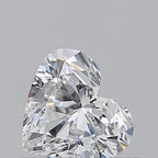 Diamante Naturale Taglio Cuore 0.52ct VG/VG D VVS2 - GIA - 5.04x5.6x3.28mm