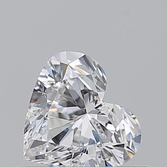 Diamante Naturale Taglio Cuore 0.52ct VG/VG D VVS2 - GIA - 5.04x5.6x3.28mm