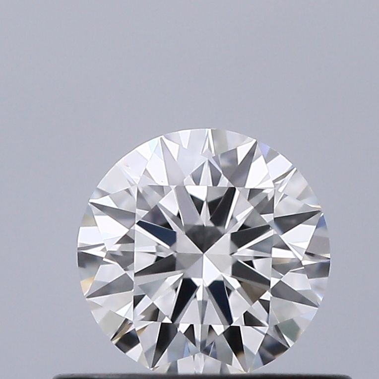 Diamante Naturale Taglio Brillante 0.45ct 3EX F VVS2 - GIA - 4.96x4.99x3.0mm
