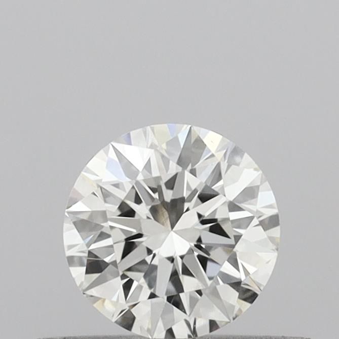 Diamante Naturale Taglio Brillante 0.37ct 3EX I VVS2 - IGI - 4.61x4.64x2.85mm