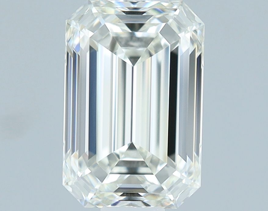 Diamante Naturale Taglio Smeraldo 1.06ct EX/EX H VVS2 - IGI - 7.03x4.69x3.16mm