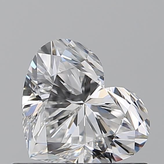 Diamante Naturale Taglio Cuore 0.71ct VG/EX F VS1 - GIA - 5.26x6.25x3.69mm