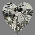 Diamante Naturale Taglio Cuore 1.04ct VG/VG I VS1 - GIA - 6.65x6.63x4.01mm