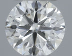 Diamante Naturale Taglio Brillante 0.5ct 3EX G VVS2 - IGI - 5.0x5.04x3.16mm