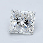 Diamante Naturale Taglio Princess 1ct G/EX F VVS2 - GIA - 5.65x5.43x4.07mm