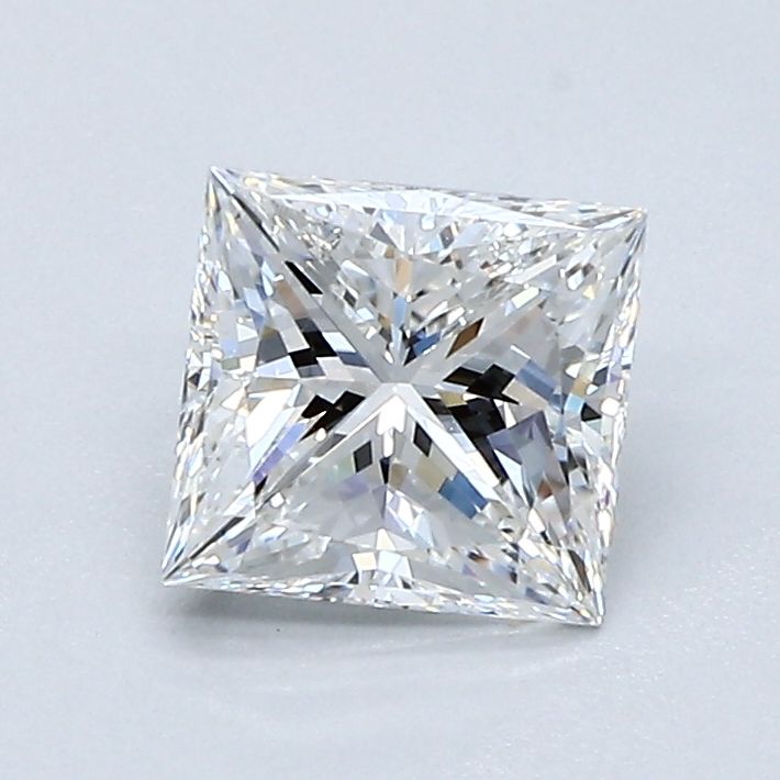 Diamante Naturale Taglio Princess 1ct G/EX F VVS2 - GIA - 5.65x5.43x4.07mm