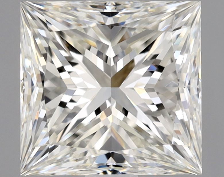 Diamante Naturale Taglio Princess 1.5ct VG/VG I VVS1 - GIA - 6.42x6.16x4.65mm