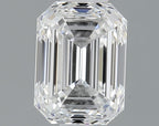 Diamante Naturale Taglio Smeraldo 1ct EX/VG E VS1 - GIA - 6.29x4.64x3.32mm