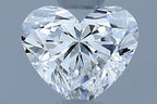 Diamante Naturale Taglio Cuore 0.4ct EX/EX F VVS1 - GIA - 4.4x5.12x3.07mm