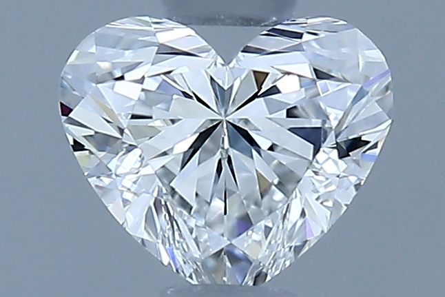 Diamante Naturale Taglio Cuore 0.4ct EX/EX F VVS1 - GIA - 4.4x5.12x3.07mm