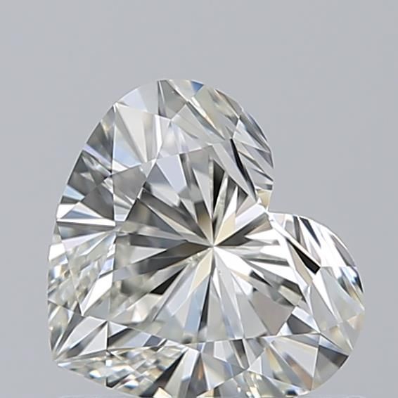Diamante Naturale Taglio Cuore 0.76ct EX/EX J VVS2 - GIA - 5.54x6.36x3.77mm