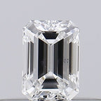 Diamante Naturale Taglio Smeraldo 0.18ct G/VG F VVS1 - GIA - 3.8x2.69x1.93mm