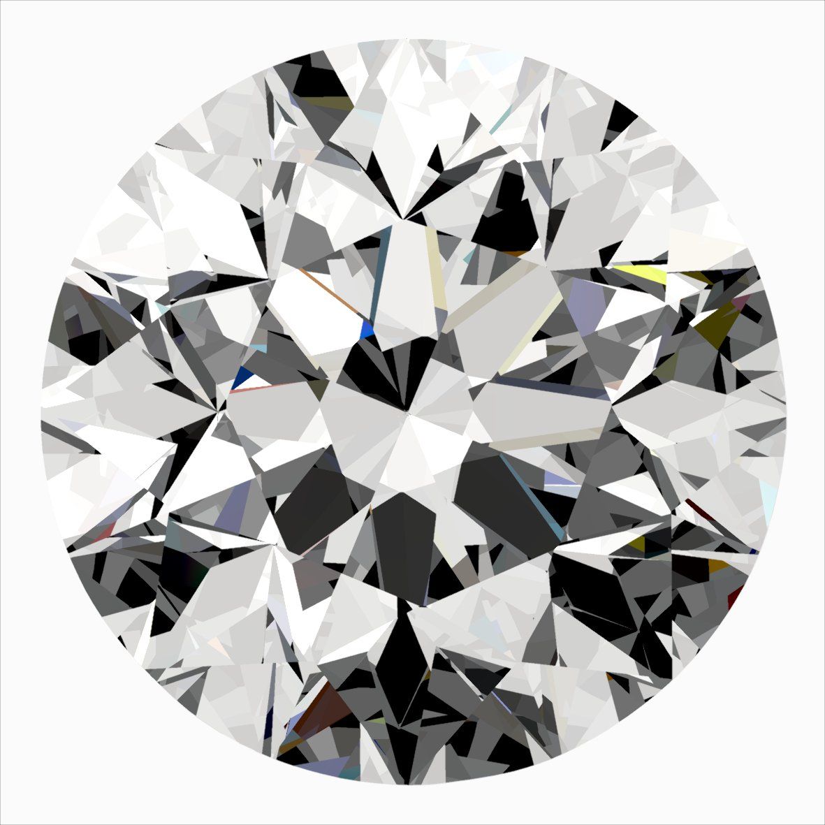 Diamante Naturale Taglio Brillante 0.3ct VG/VG/EX I VS1 - IGI - 4.18x4.2x2.75mm