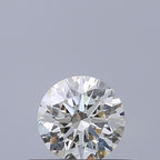 Diamante Naturale Taglio Brillante 0.36ct 3EX J VS1 - GIA - 4.52x4.55x2.83mm
