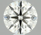 Diamante Naturale Taglio Brillante 0.41ct 3EX J VVS1 - IGI - 4.67x4.7x2.94mm