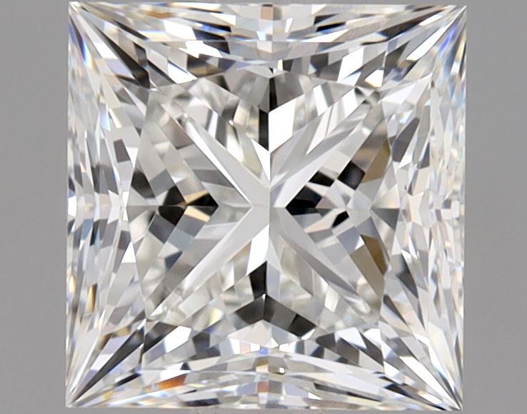 Diamante Naturale Taglio Princess 1.3ct VG/EX G VVS1 - GIA - 5.87x5.77x4.34mm