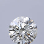 Diamante Naturale Taglio Brillante 0.47ct 3EX J VS2 - GIA - 4.93x4.97x3.1mm