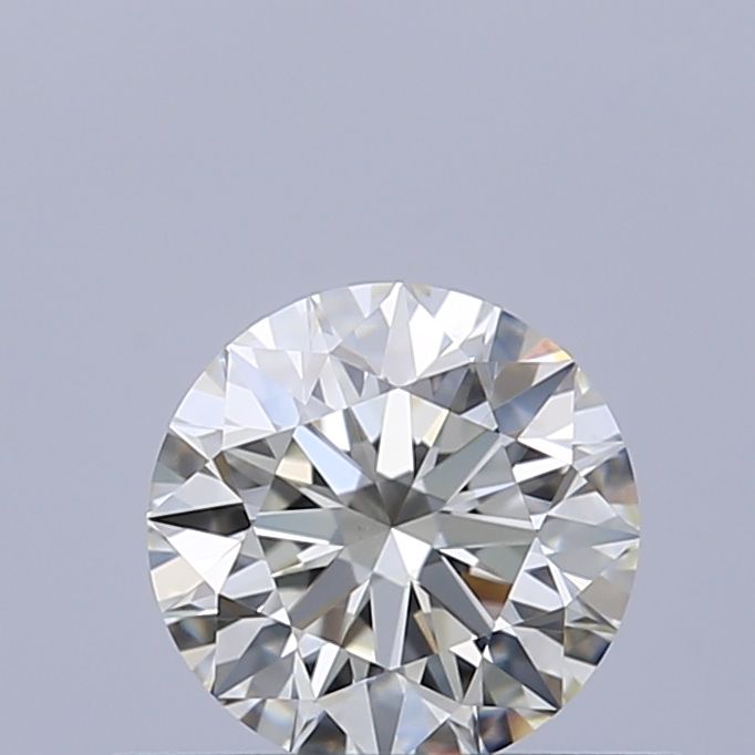 Diamante Naturale Taglio Brillante 0.47ct 3EX J VS2 - GIA - 4.93x4.97x3.1mm